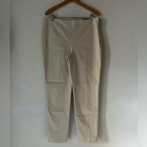 NWT Talbots Beige Chatham Ankle Pants Women’s Size 12 - Picture 4 of 16